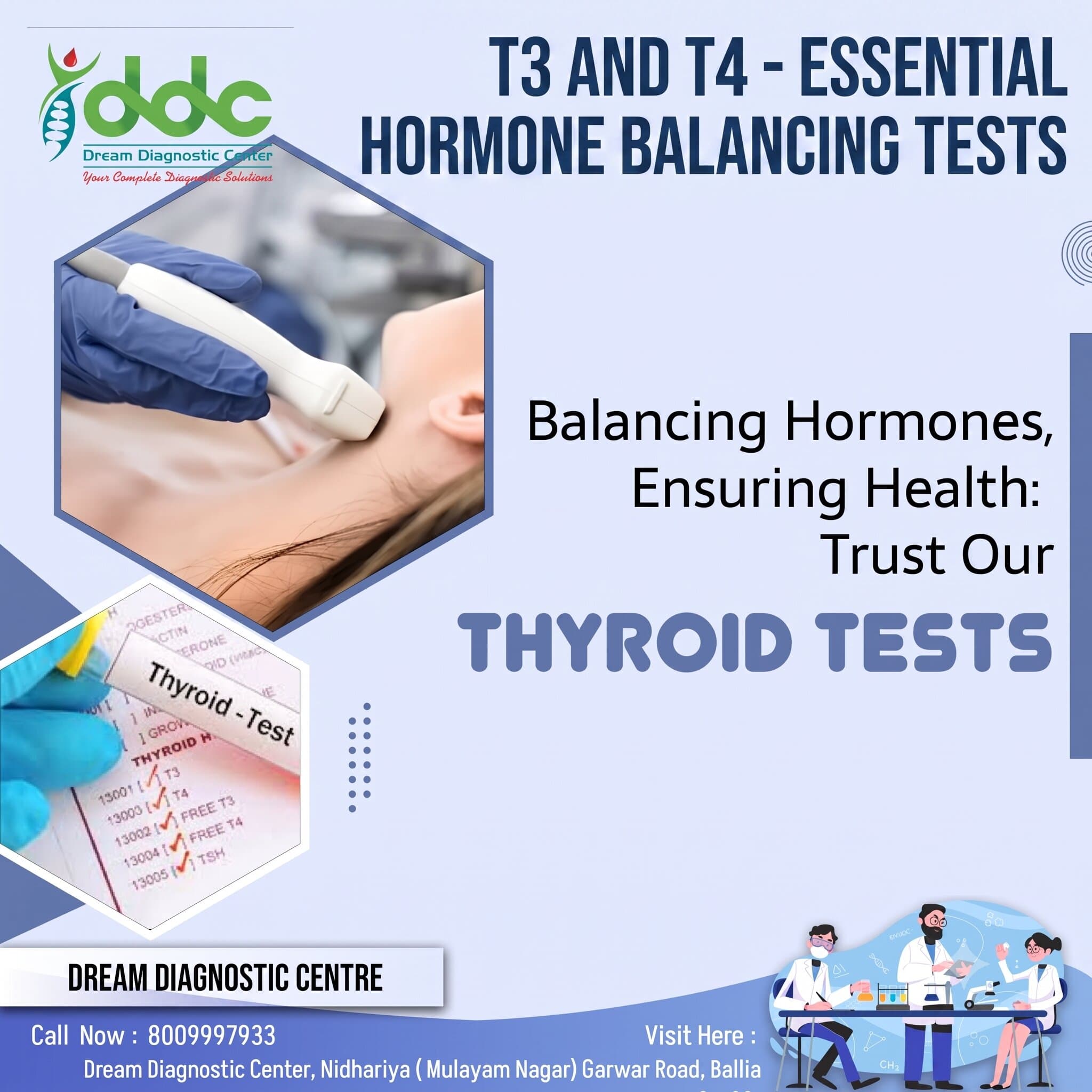 Thyroid Profile (T3 & T4) Test
